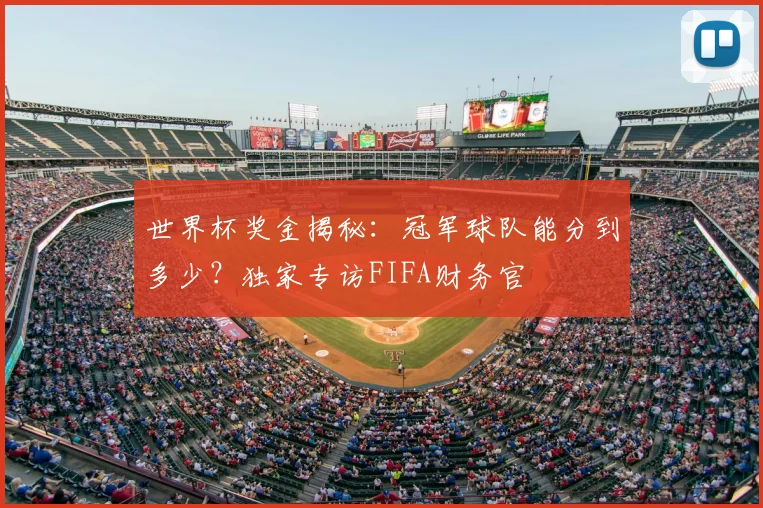 世界杯奖金揭秘:冠军球队能分到多少?独家专访FIFA财务官