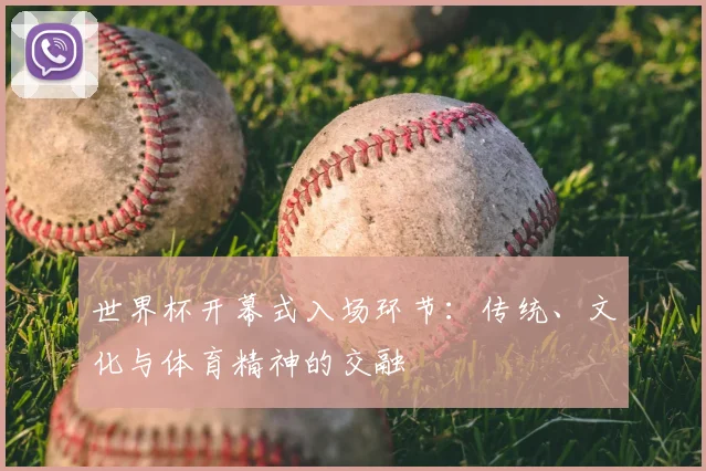 世界杯开幕式入场环节：传统、文化与体育精神的交融